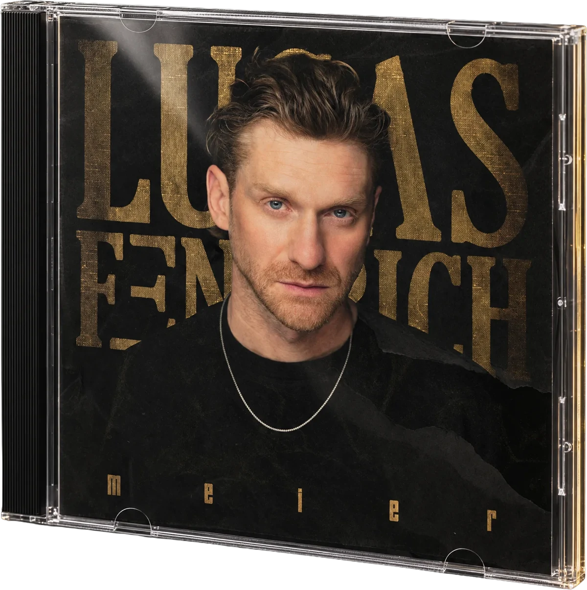 CD „meier“ von Lucas Fendrich in der Hülle
